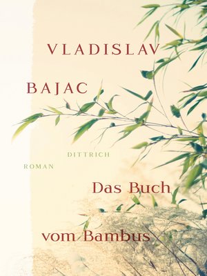 cover image of Das Buch vom Bambus